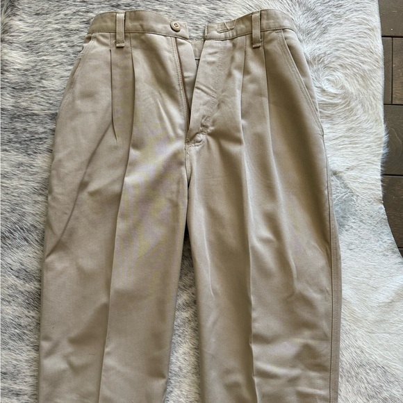 Wrangler 100% cotton chinos high rise pants. 4x32 USA made. - Picture 4 of 5